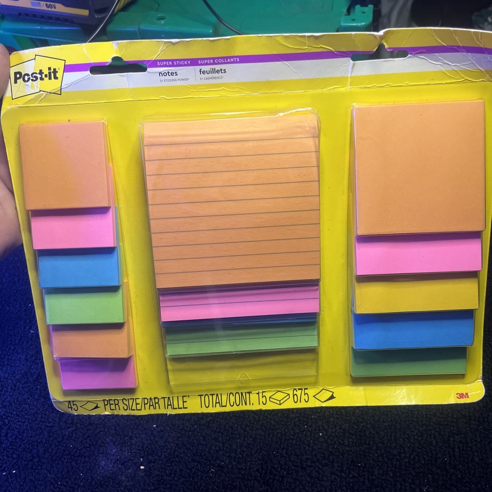 ⚡️Variety Pack Of Post-It Notes For Office Or School